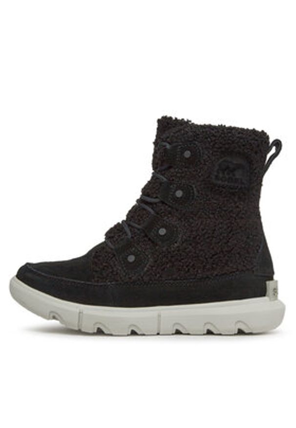 sorel - Sorel Śniegowce Explorer Next™ Joan Cozy NL5030-010 Czarny. Kolor: czarny. Materiał: materiał