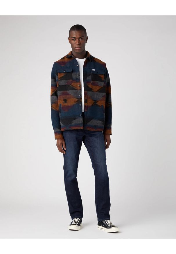 Wrangler - WRANGLER RIVER MĘSKIE SPODNIE JEANSOWE DUSKY NIGHT 112341406 W17T007111