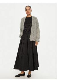 Weekend Max Mara Spódnica trapezowa Curvato 2515101011 Czarny Regular Fit. Kolor: czarny. Materiał: syntetyk, bawełna #4