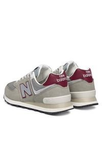 New Balance Sneakersy U574SKB W Brązowy. Kolor: brązowy. Materiał: nubuk, skóra. Model: New Balance 574 #2