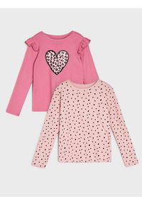 Sinsay - Koszulki z długimi rękawami 2 pack - wielobarwny. Długość rękawa: długi rękaw. Długość: długie #1