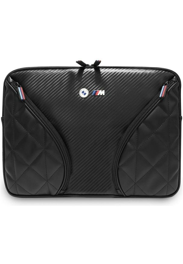 Torba BMW Torba Carbon Pockets&Metal Logo Sleeve 14" czarny. Kolor: czarny