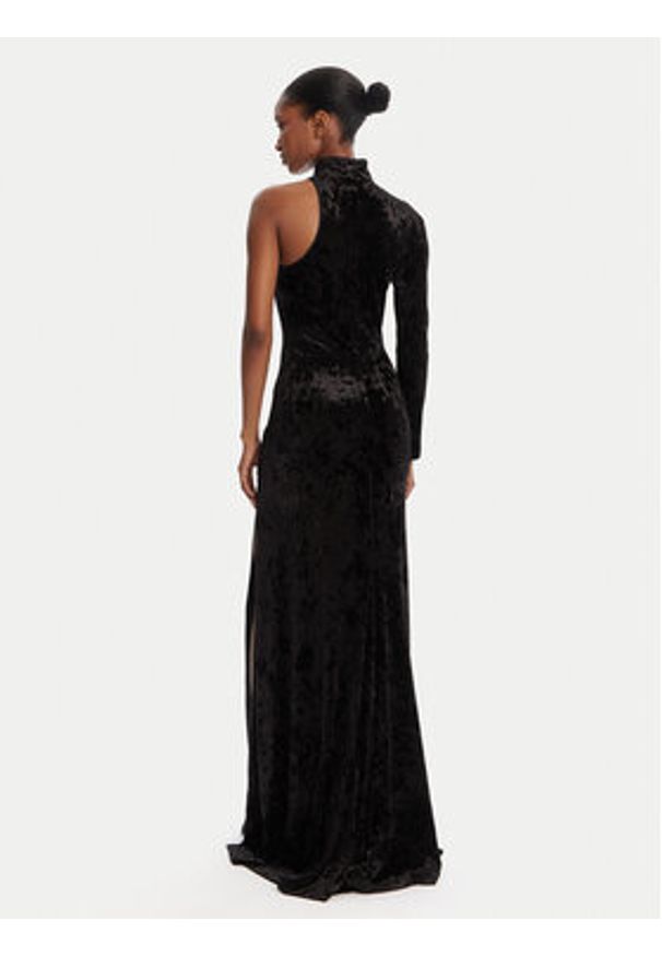 Versace Jeans Couture Sukienka wieczorowa 79HAO910 J0193 Czarny Slim Fit. Kolor: czarny. Materiał: syntetyk. Styl: wizytowy
