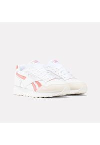 Sneakersy damskie Reebok Glide buty sportowe lifestylowe białe (100201437). Kolor: biały. Szerokość cholewki: normalna