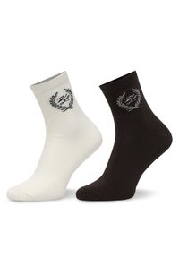 Karl Lagerfeld - KARL LAGERFELD Skarpety długie B1W47034 Brązowy. Kolor: brązowy. Materiał: bawełna #1