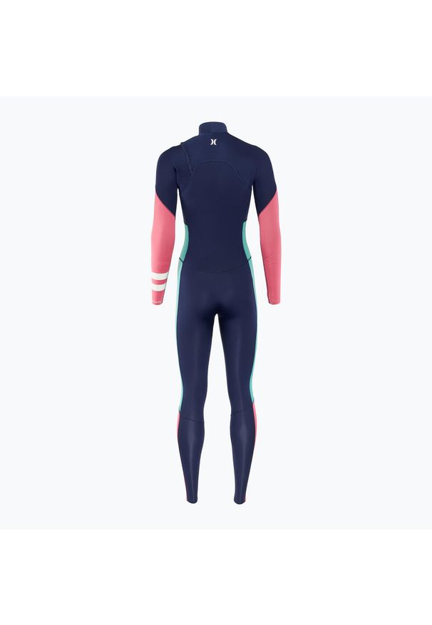 Pianka do pływania damska Hurley Advant 4/3 mm Fullsuit. Kolor: niebieski