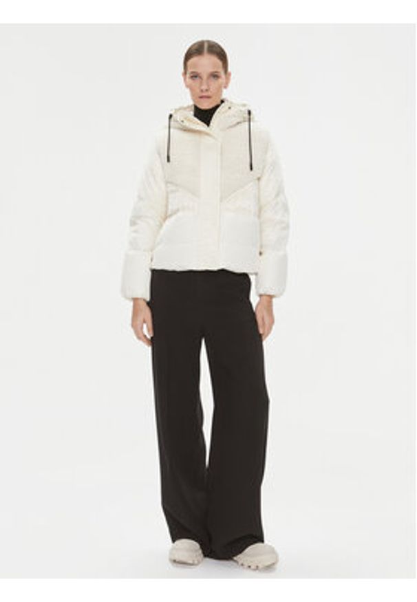 BOSS - Boss Kurtka puchowa Plockena1 50511986 Beżowy Regular Fit. Kolor: beżowy. Materiał: syntetyk