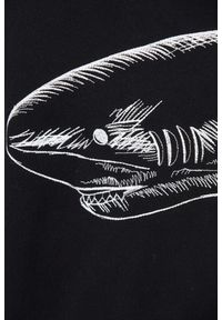 PALM ANGELS Czarna męska bluza Split Shark Crew, Rozmiar L. Kolor: czarny #6