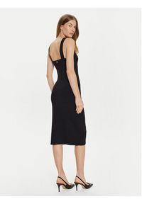 TwinSet - TWINSET Sukienka koktajlowa 242TP3181 Czarny Slim Fit. Kolor: czarny. Materiał: syntetyk. Styl: wizytowy #5