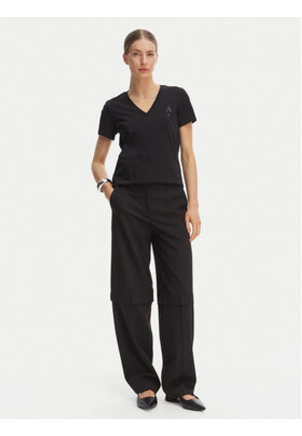 Armani Exchange T-Shirt XW002330 AF10356 UC001 Czarny Regular Fit. Kolor: czarny. Materiał: bawełna