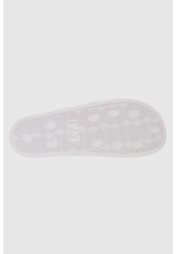 EA7 Emporio Armani - EA7 Koralowo-białe klapki z białym logo, Rozmiar 40. Kolor: biały