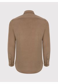 Pako Lorente - PAKO LORENTE – Sztruksowa koszula męska w kolorze beżowym. Kolor: czarny, beżowy. Materiał: sztruks. Długość rękawa: długi rękaw. Długość: długie #3