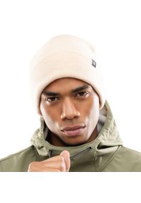 SIROKO - Zimowa czapka beanie Sporty zimowe Siroko Snowflake Sand. Kolor: beżowy. Materiał: akryl, tkanina. Sezon: zima. Styl: sportowy #1