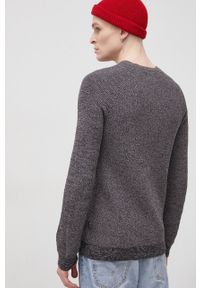 Only & Sons Sweter bawełniany męski kolor szary. Okazja: na co dzień. Kolor: szary. Materiał: bawełna. Długość rękawa: raglanowy rękaw. Styl: casual #3
