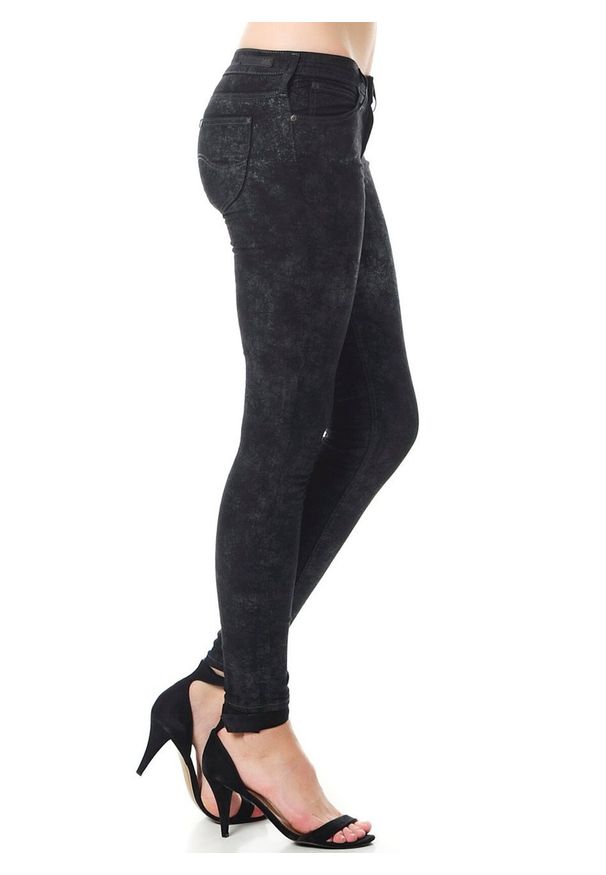 Lee - JEANSY DAMSKIE LEE SCARLETT BLACK MAGIC L526EECG