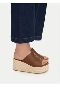 Badura Espadryle EO-AMINA-LT0228-26-801 Brązowy. Kolor: brązowy. Materiał: skóra #6