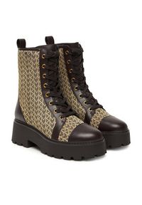 MICHAEL Michael Kors Trzewiki Blake 40T5BKFE5Y Brązowy. Kolor: brązowy. Materiał: materiał #4