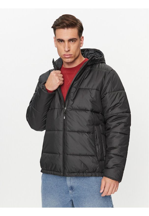 Vans Kurtka zimowa Norris Mte 1 Puffer Jacket VN0008GB Czarny Regular Fit. Kolor: czarny. Materiał: syntetyk. Sezon: zima