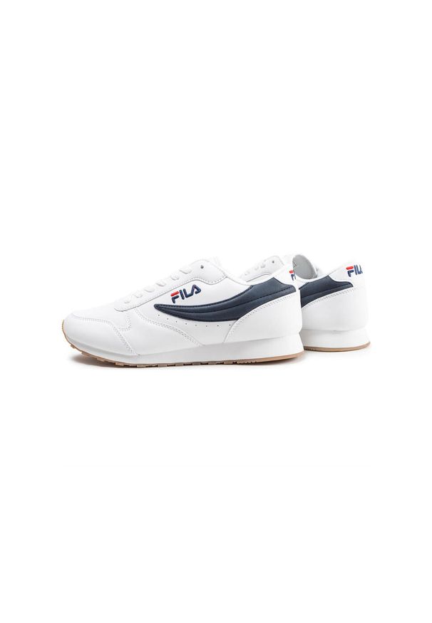 Buty do chodzenia męskie Fila Orbit Low. Kolor: biały, wielokolorowy. Materiał: syntetyk, skóra, materiał. Sport: turystyka piesza