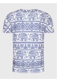 Mr. GUGU & Miss GO T-Shirt Unisex Elephants Pattern Kolorowy Regular Fit. Materiał: syntetyk. Wzór: kolorowy #4