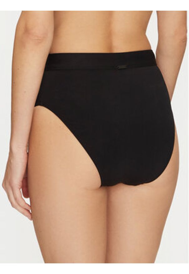 Lauren Ralph Lauren - LAUREN RALPH LAUREN Dół od bikini 20408158 Czarny. Kolor: czarny. Materiał: syntetyk