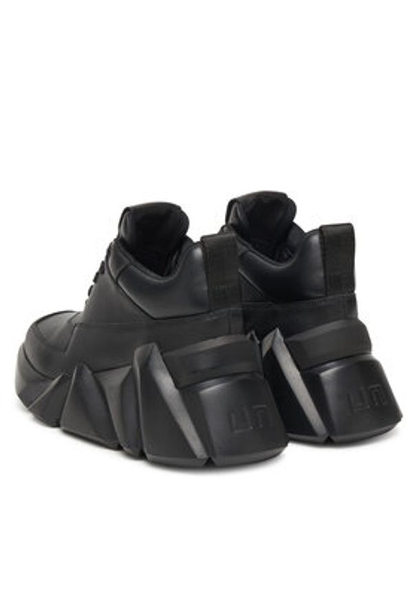 United Nude Sneakersy Space Kick Max 1065684916 Czarny. Kolor: czarny. Materiał: skóra