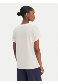 DKNY Sport T-Shirt DP6T1557 Écru Relaxed Fit. Kolor: kremowy. Materiał: bawełna. Styl: sportowy #3