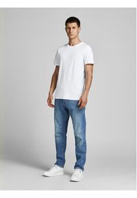 Jack & Jones - Jack&Jones Komplet 5 t-shirtów Basic 12191190 Kolorowy Regular Fit. Materiał: bawełna. Wzór: kolorowy #8