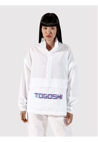 Togoshi Kurtka anorak TG22-KUU001 Biały Oversize. Kolor: biały. Materiał: syntetyk #4