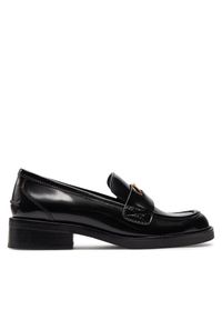 Loafersy DKNY. Kolor: czarny