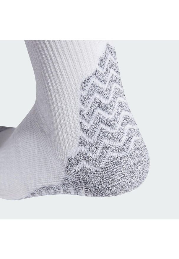 Adidas - Skarpety adidas Football GRIP Knitted Crew Cushioned Performance. Kolor: czarny, wielokolorowy, biały. Materiał: nylon, materiał. Sport: piłka nożna