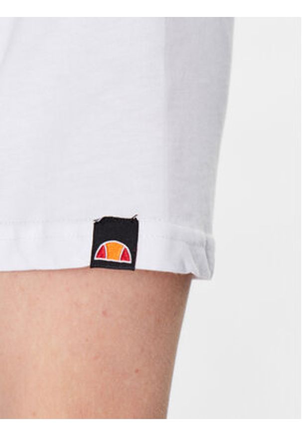 Ellesse T-Shirt Ollio SHP16463 Biały Regular Fit. Kolor: biały. Materiał: bawełna