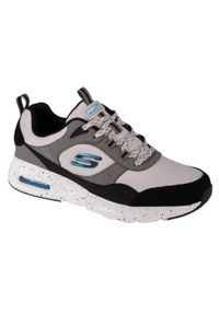 skechers - Buty sportowe Sneakersy męskie, Skechers Skech-Air Court - Yatton. Kolor: wielokolorowy, szary, czarny, biały. Sport: turystyka piesza #1