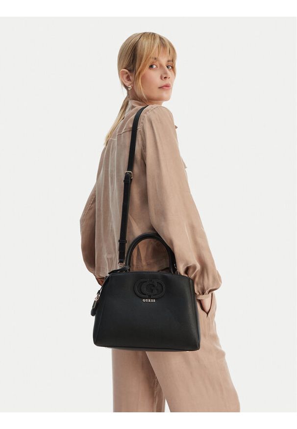 Guess Torebka HWBG99 05060 Czarny. Kolor: czarny. Materiał: skórzane