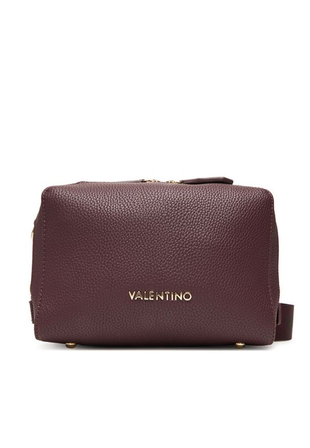 VALENTINO - Valentino Torebka Pattie VBS52901G Bordowy. Kolor: czerwony. Materiał: skórzane