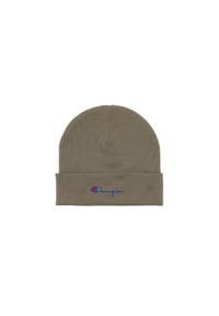 Czapka dla dorosłych Champion Beanie. Kolor: zielony. Materiał: poliester. Sezon: zima. Styl: sportowy #1