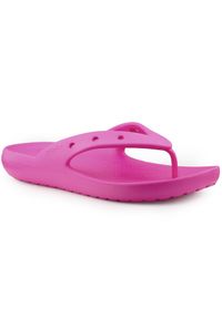Japonki damskie Crocs CLASSIC FLIP V2. Kolor: różowy