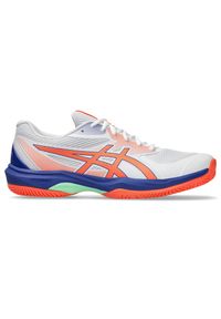 Buty do padla Asics Game FF. Kolor: niebieski, pomarańczowy, wielokolorowy. Sport: tenis #1
