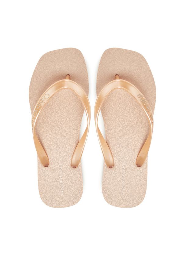 Japonki Calvin Klein Jeans. Kolor: różowy