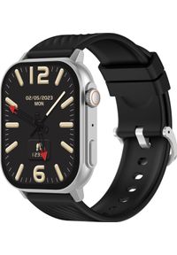 Smartwatch Gravity GT15-9 Czarny. Rodzaj zegarka: smartwatch. Kolor: czarny