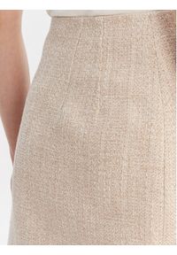 Luisa Spagnoli Spódnica ołówkowa Tanzania 543169 Beżowy Regular Fit. Kolor: beżowy. Materiał: bawełna #3