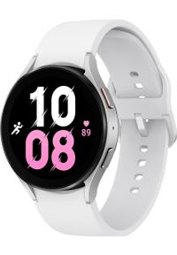 SAMSUNG - Smartwatch Samsung Galaxy Watch 5 44mm Srebrny (SM-R915FZSA). Rodzaj zegarka: smartwatch. Kolor: srebrny #1