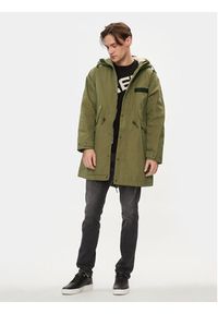 Replay Parka M8362.000.84724 Zielony Regular Fit. Kolor: zielony. Materiał: bawełna, syntetyk #9