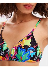 Desigual Góra od bikini Jungle 24SWMK10 Kolorowy. Materiał: syntetyk. Wzór: kolorowy #5