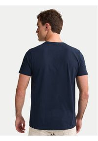 Petrol Industries T-Shirt M-1050-TSR707 Granatowy Regular Fit. Kolor: niebieski. Materiał: bawełna #8