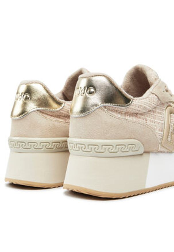 Liu Jo Sneakersy Dreamy 02 BF4037 PX518 Beżowy. Kolor: beżowy. Materiał: materiał