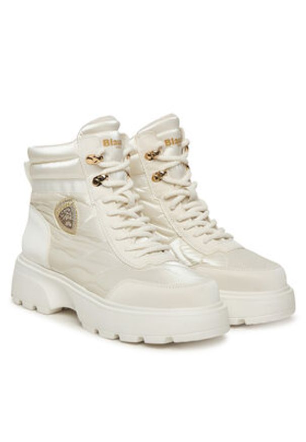 Blauer Trapery F5BLANCA03/NYP Biały. Kolor: biały. Materiał: materiał