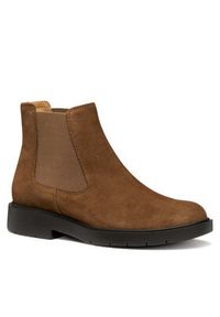 Geox Sztyblety D Spherica Ec1 D16QRC 00022 C6542 Brązowy. Kolor: brązowy. Materiał: zamsz, skóra #5