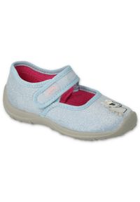 Befado obuwie dziecięce 661X011 niebieskie. Kolor: niebieski