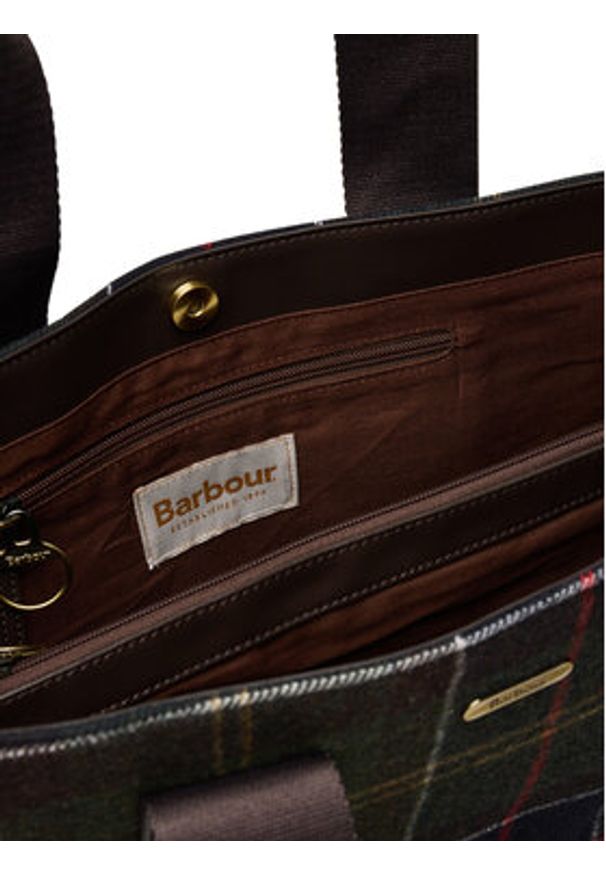 Barbour Torebka Turnberry Tartan LBA0424OL91 Zielony. Kolor: zielony